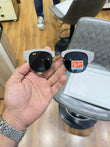 Ray-Ban Mega Clubmaster RB0316S Grey Black - Front face-on view with Ray-Ban sticker