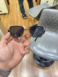 Prada Milano Square Sunglasses - Temple Logo Close-up