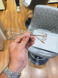 Prada Crystal Rimless Frame - Front View with Prada Case