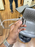 Prada White Frame Sunglasses - Temple Detail View